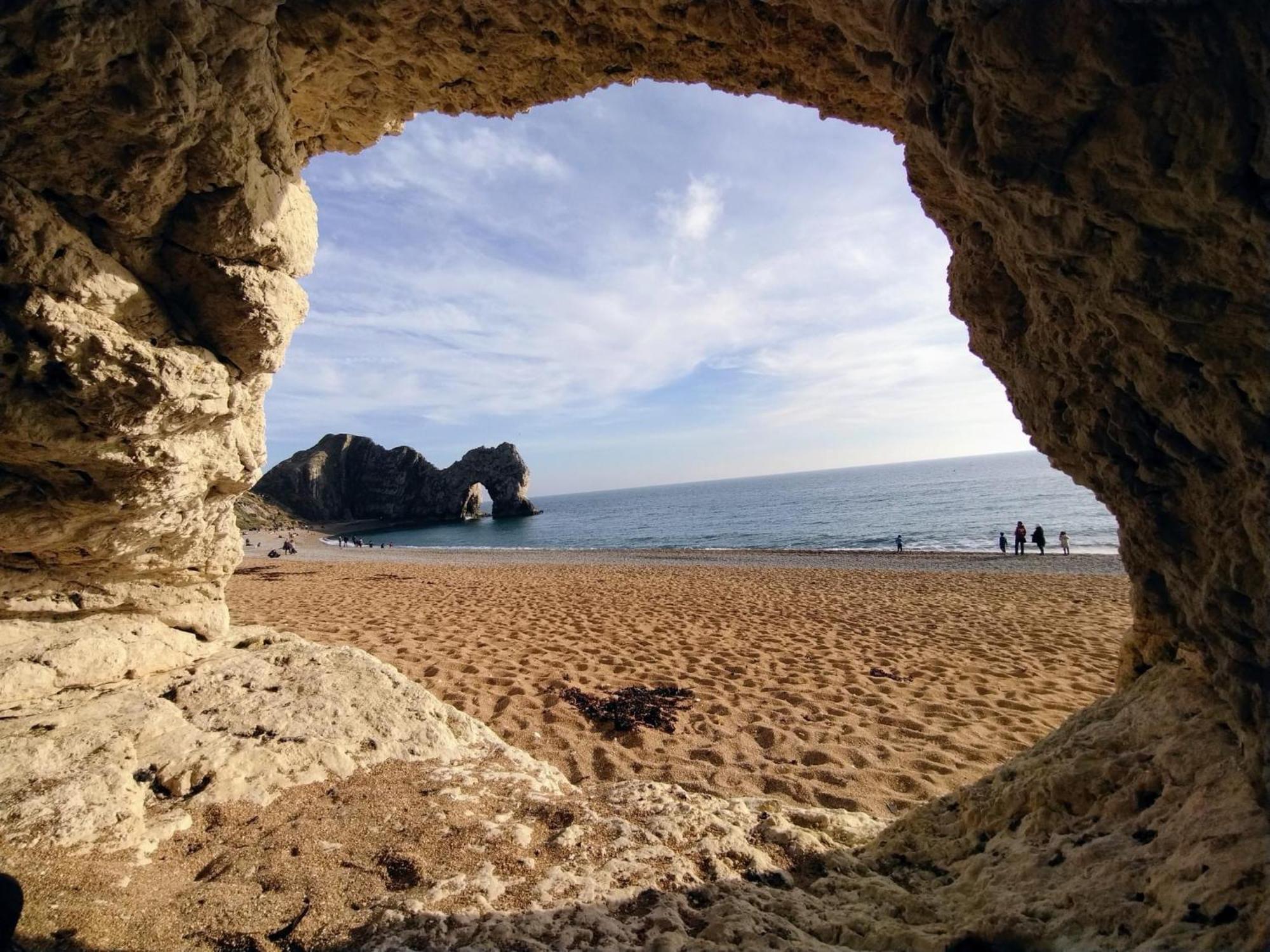Emma'S Sea View 2-Bedroom Caravan At Durdle Door Near Wareham Dorset West Lulworth Esterno foto