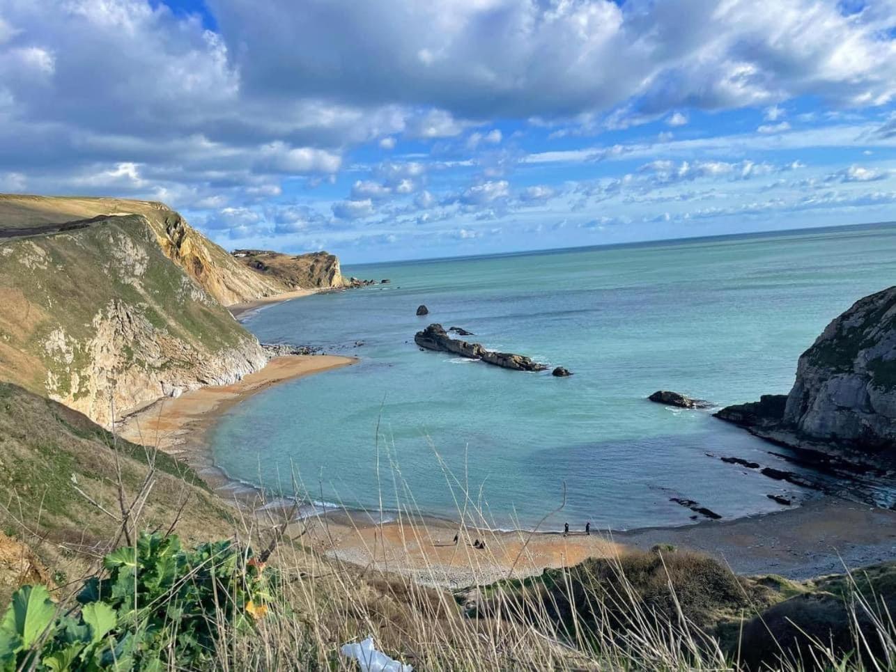 Emma'S Sea View 2-Bedroom Caravan At Durdle Door Near Wareham Dorset West Lulworth Esterno foto