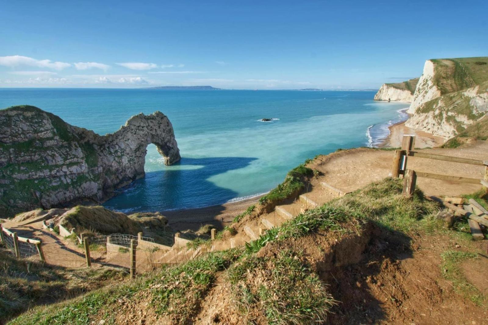 Emma'S Sea View 2-Bedroom Caravan At Durdle Door Near Wareham Dorset West Lulworth Esterno foto