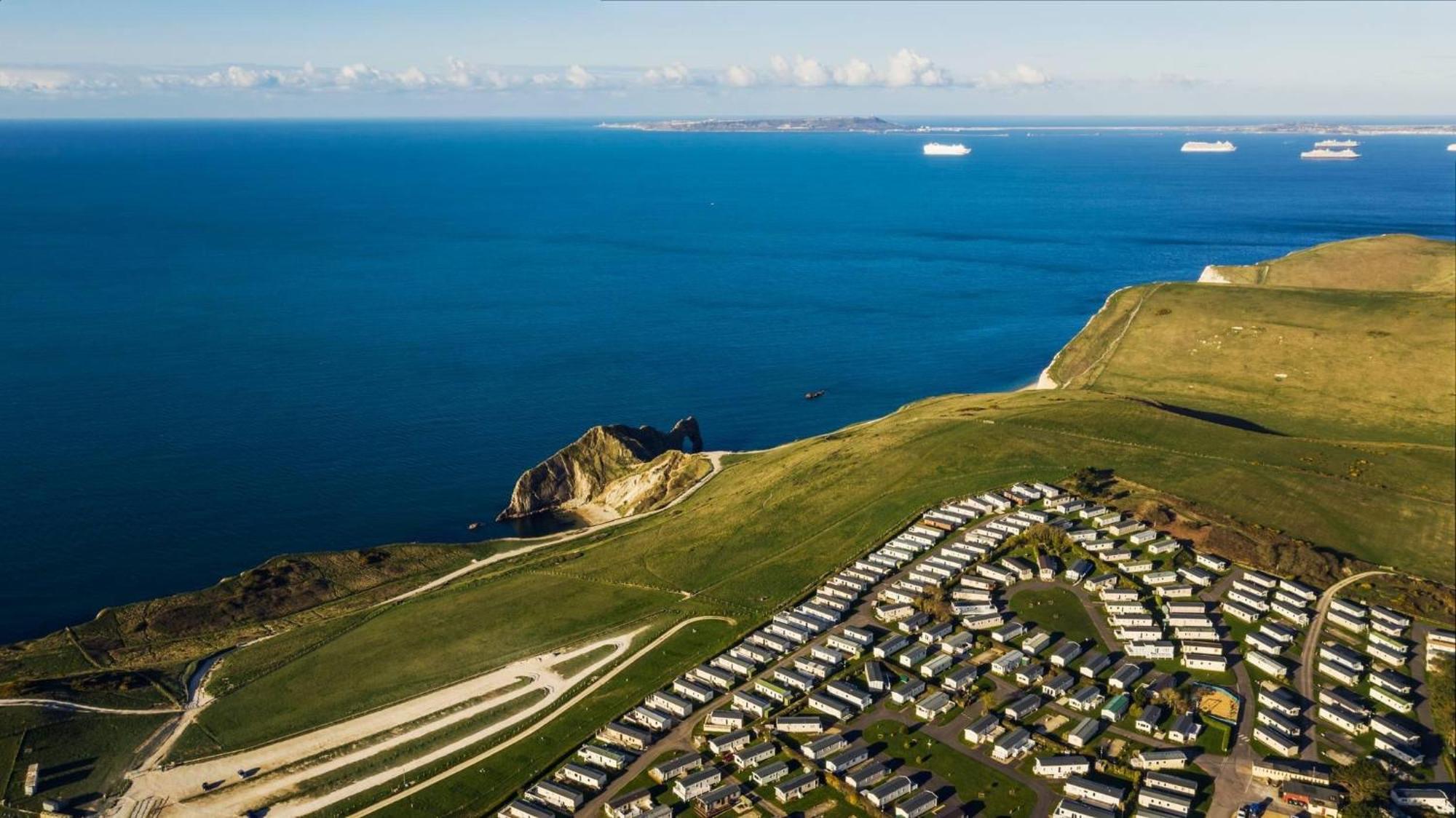 Emma'S Sea View 2-Bedroom Caravan At Durdle Door Near Wareham Dorset West Lulworth Esterno foto